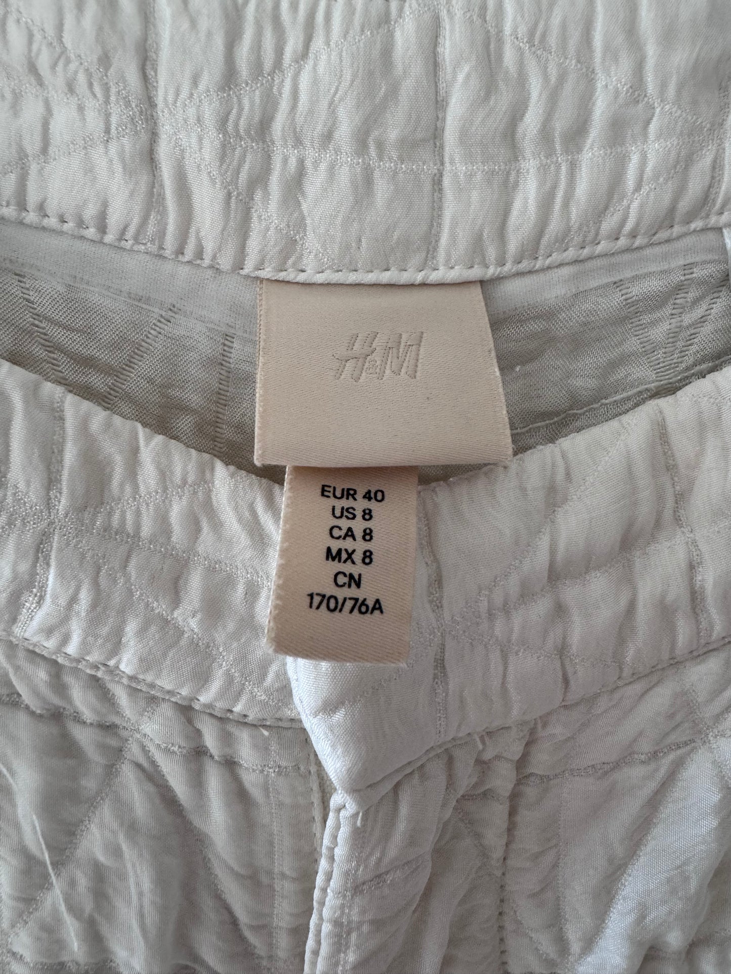 Pantalón de satén H&M