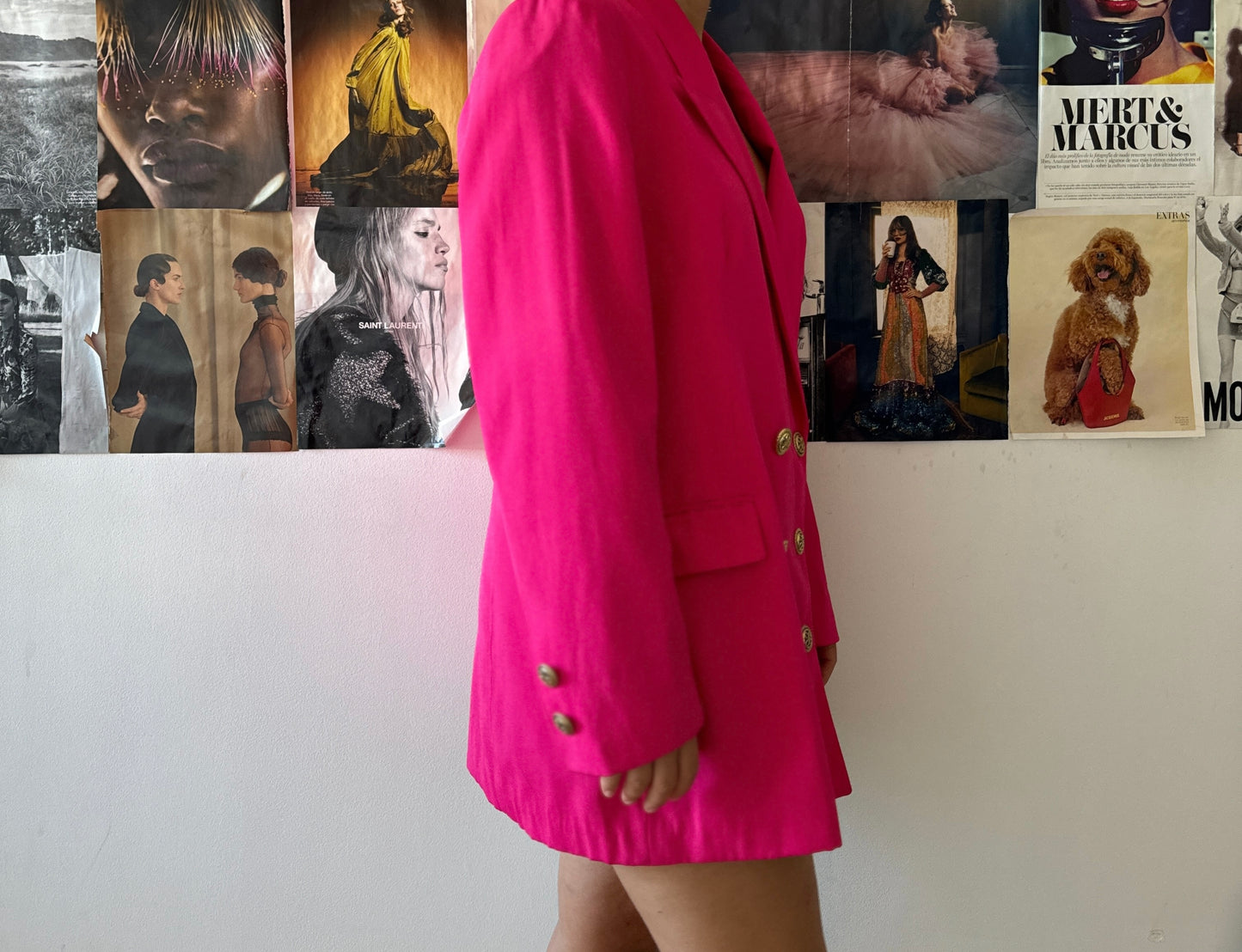 Blazer vintage pink