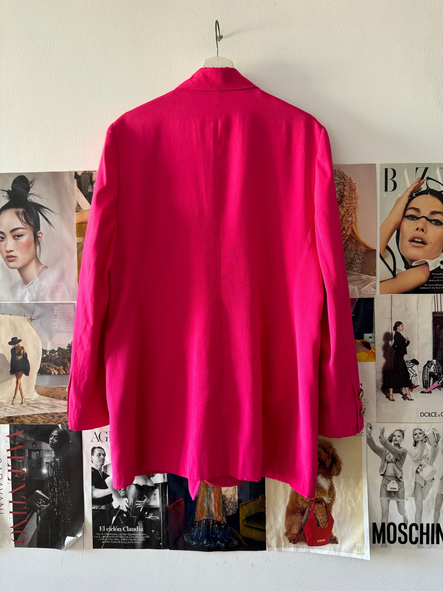 Blazer fucsia vintage