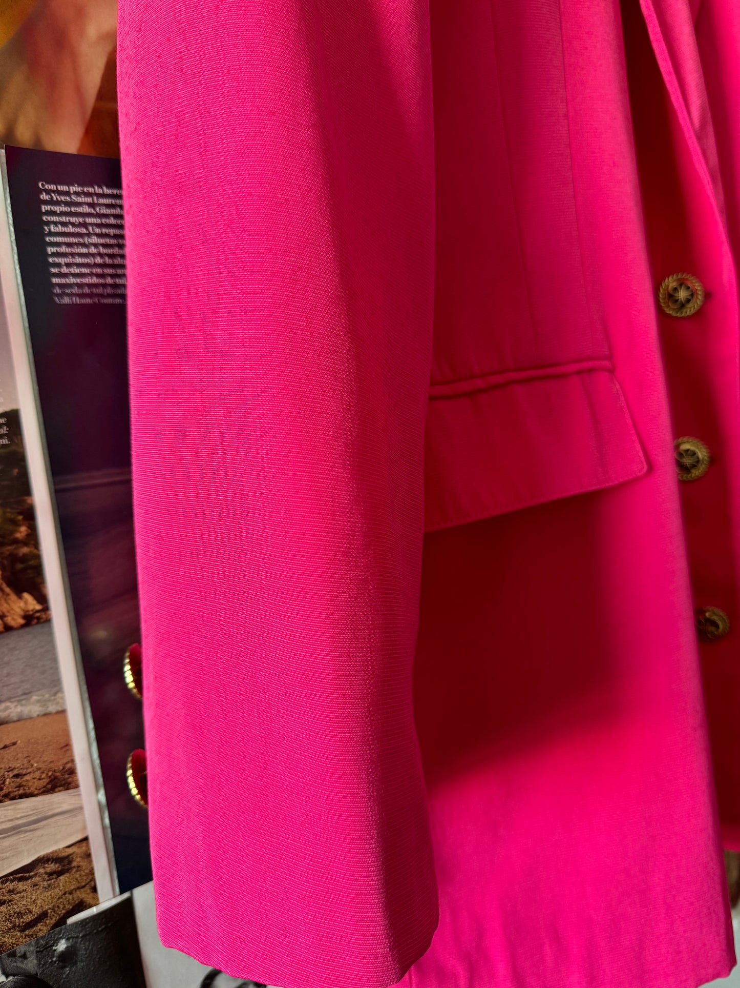 Blazer fucsia vintage