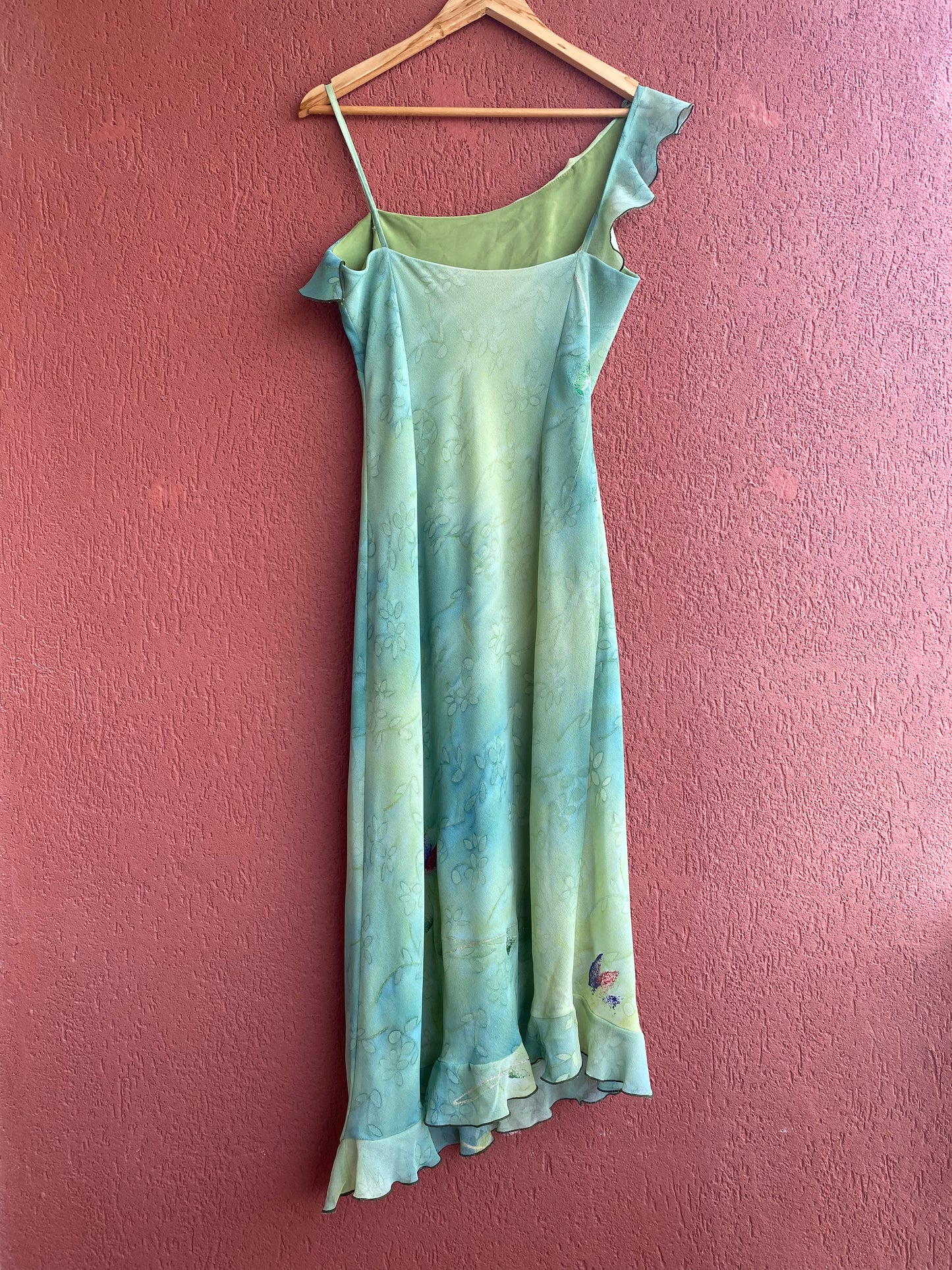 Vestido vintage pintado a mano