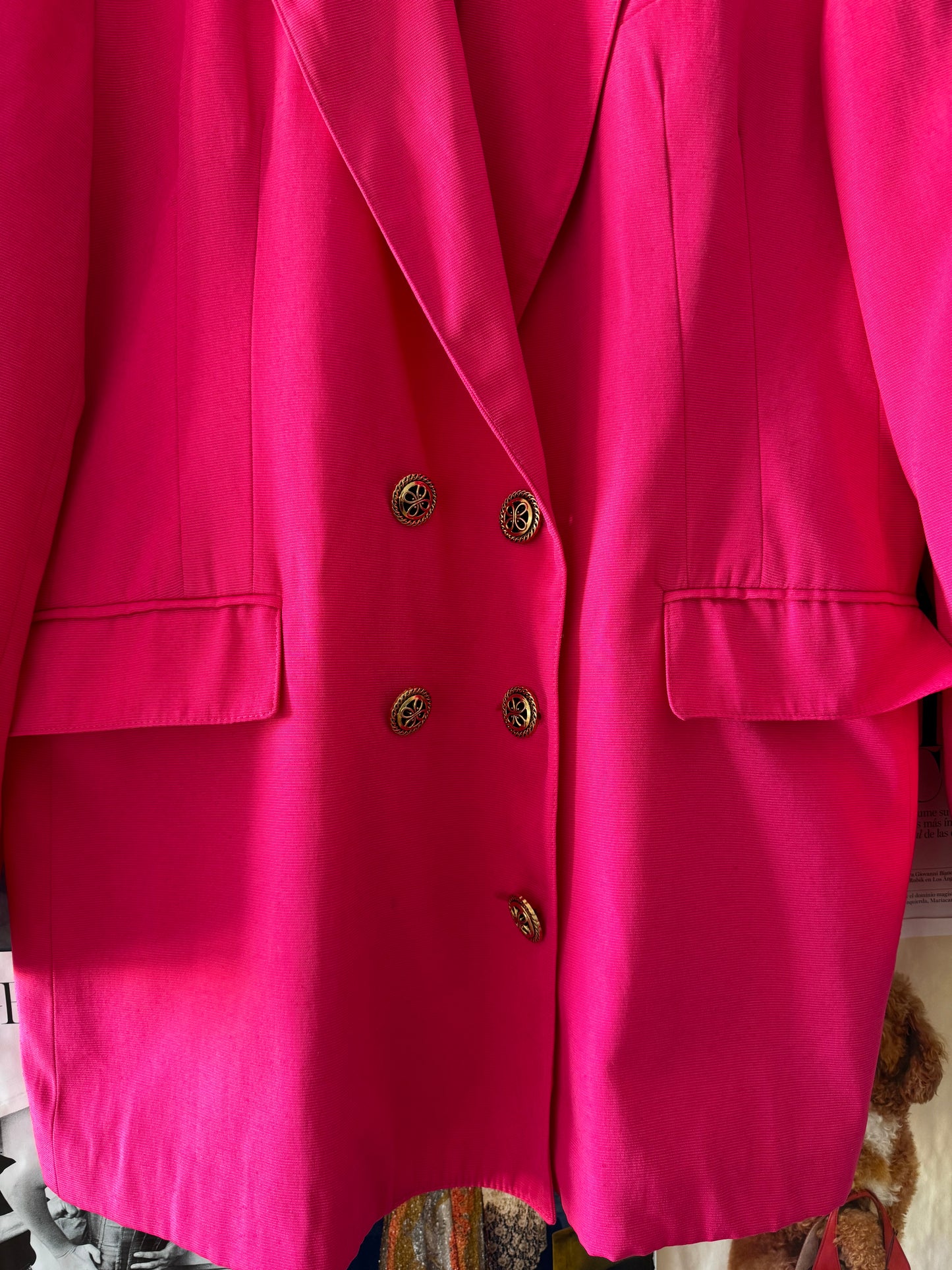 Blazer fucsia vintage