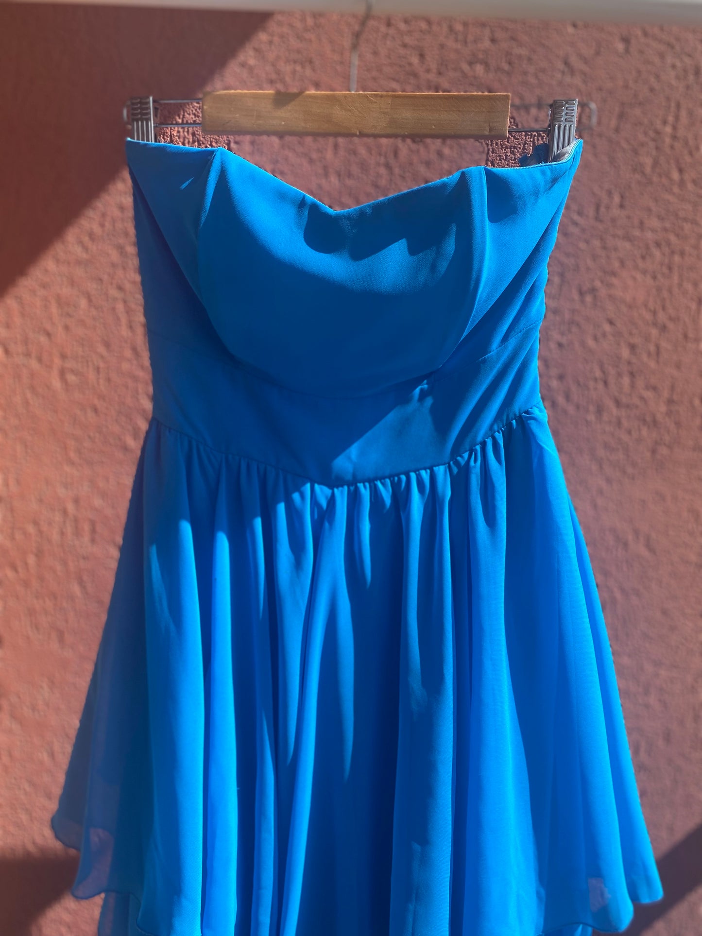 Maxi vestido azul Poete