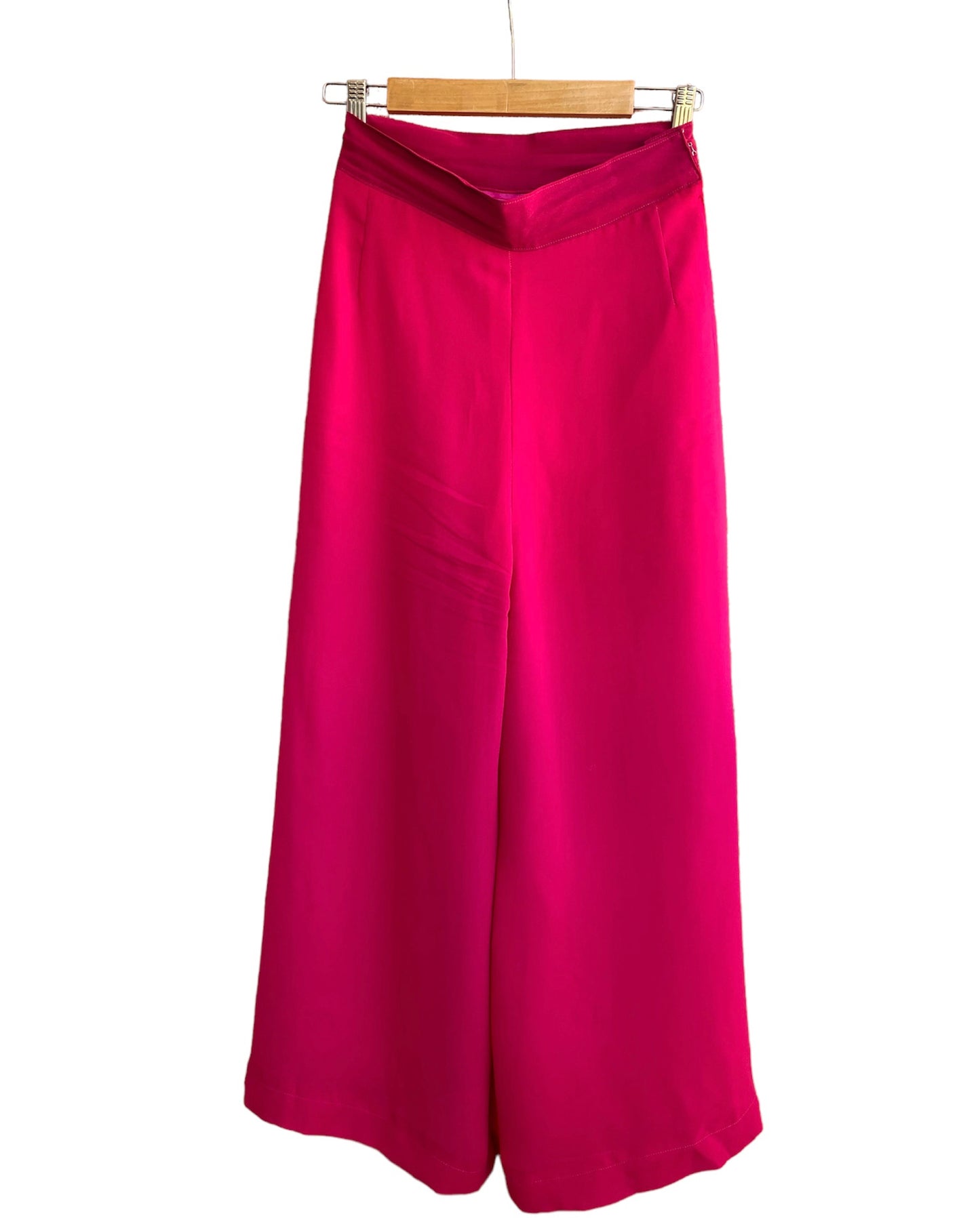 Pantalón vintage fucsia