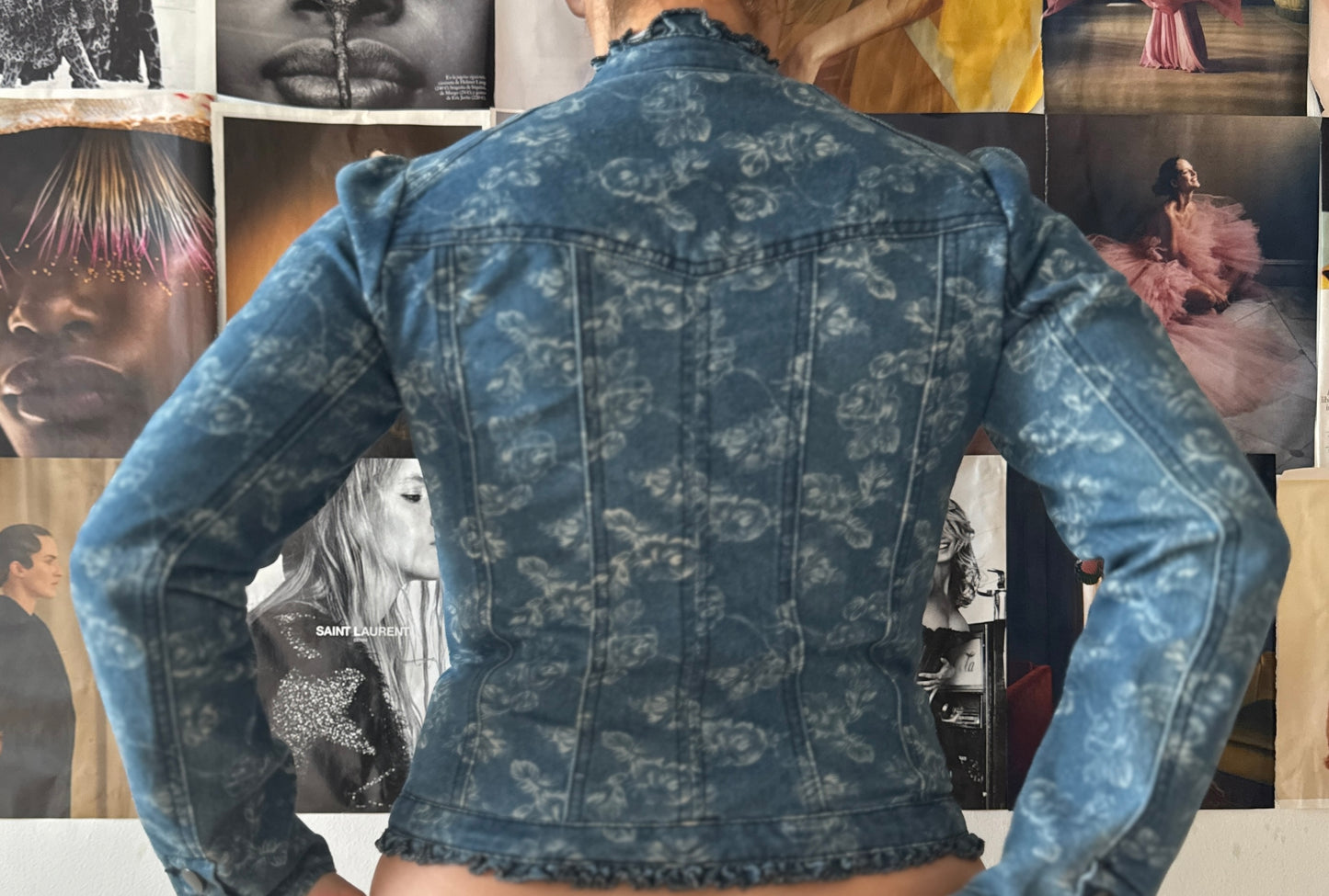 Chaqueta denim Poetry