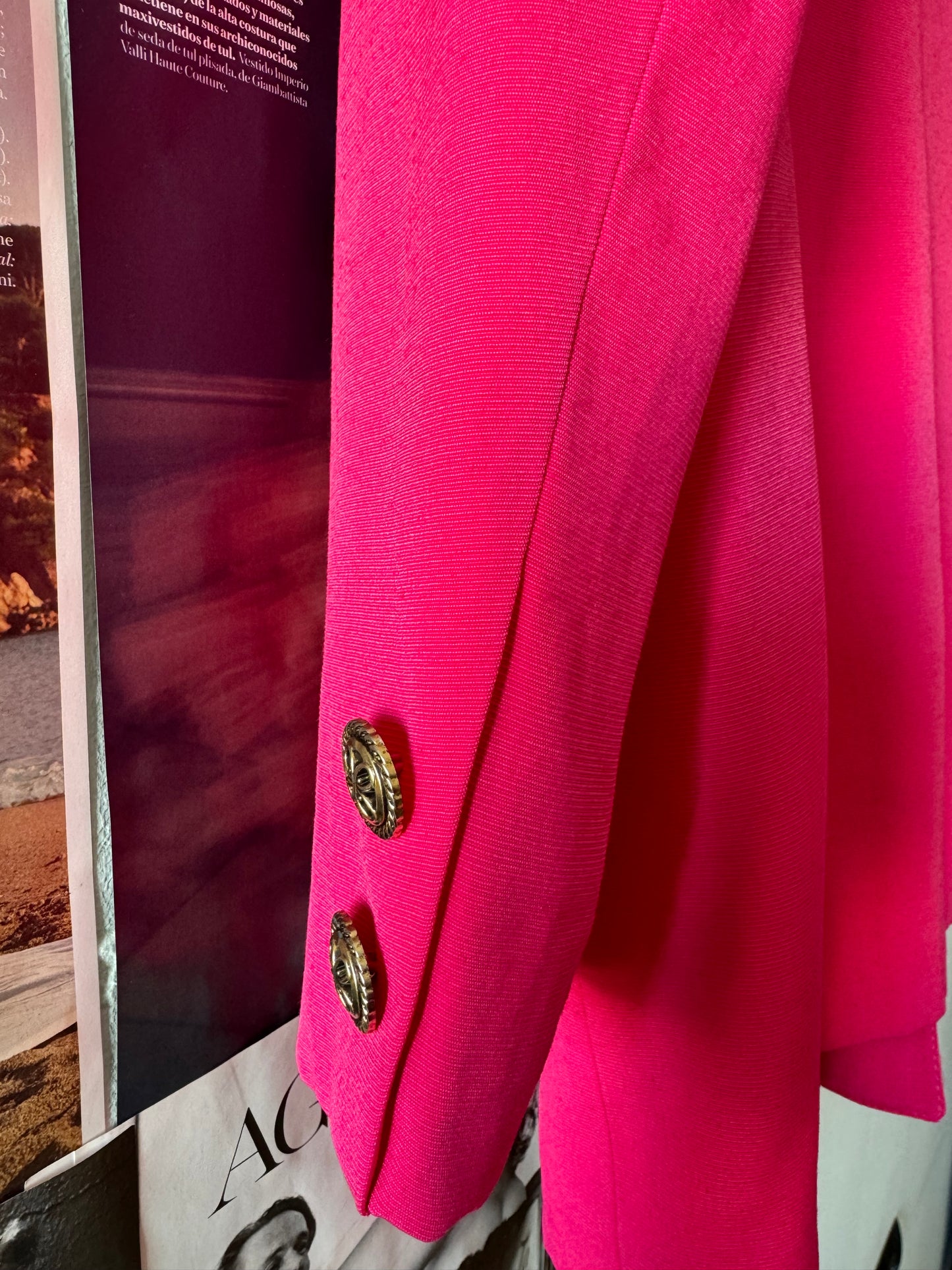 Blazer fucsia vintage