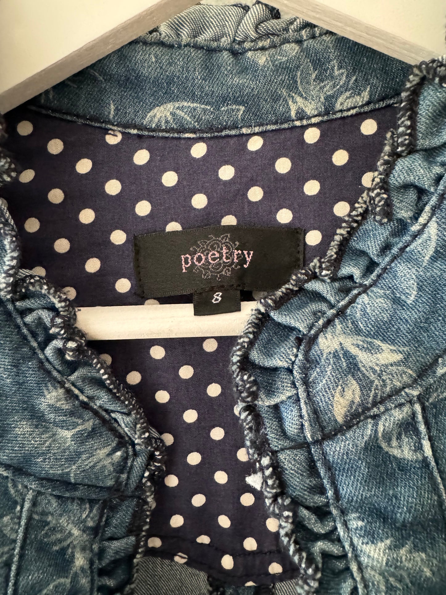 Chaqueta denim Poetry