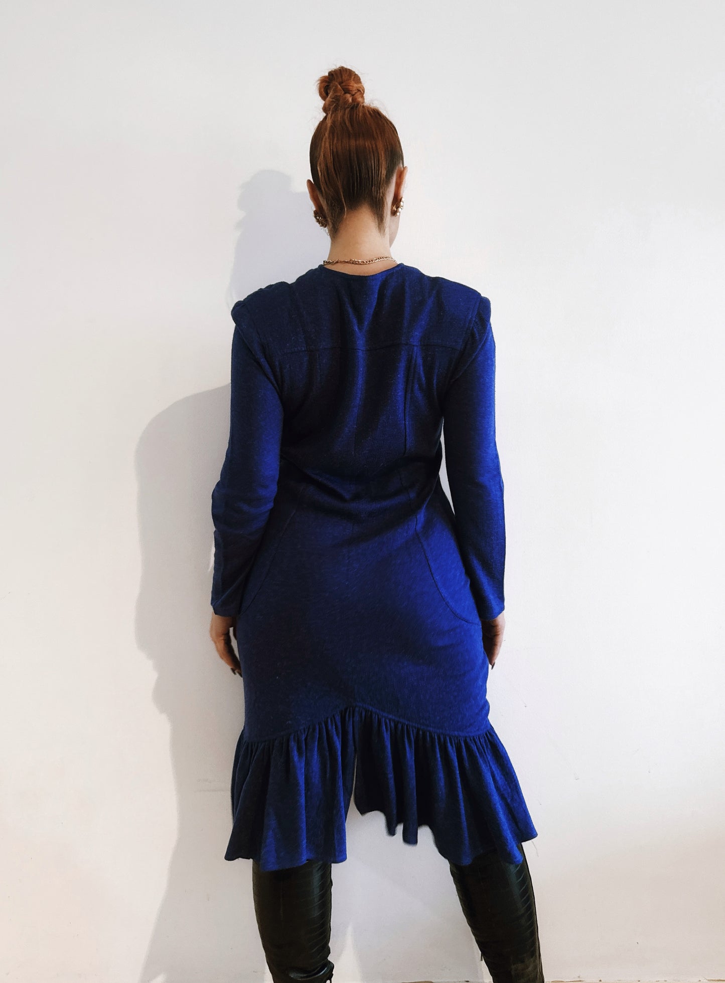 Vestido vintage azul