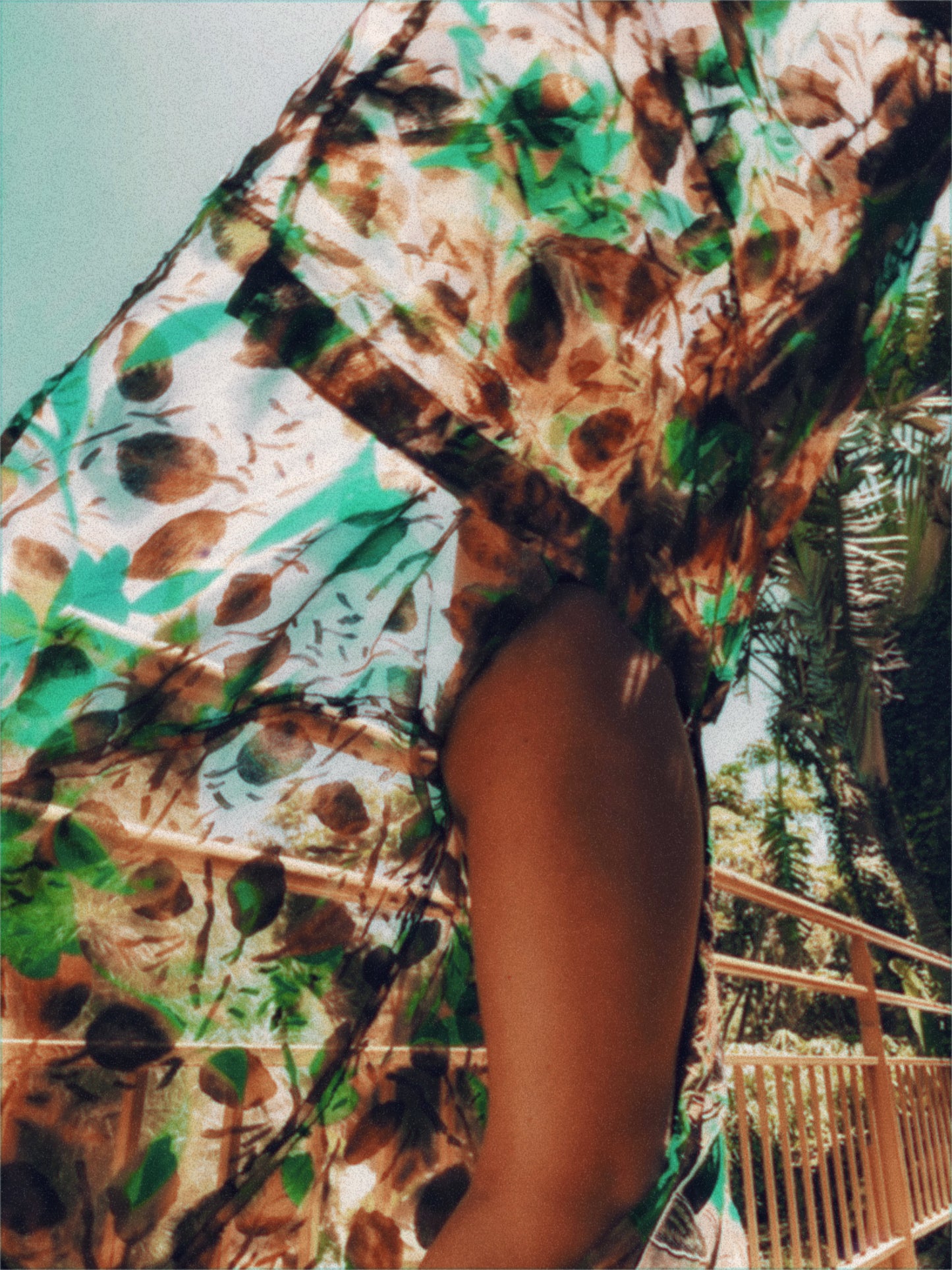 Vestido tropical